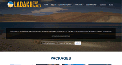 Desktop Screenshot of ladakhtripmaker.com